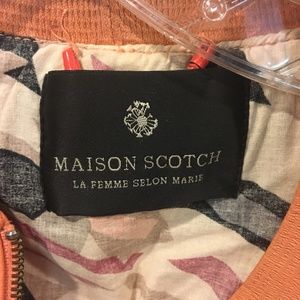 Maison Scotch Jackets & Coats - Maison Scotch coral bomber jacket Maison Scotch Jackets & Coats - Maison Scotch coral bomber jacket